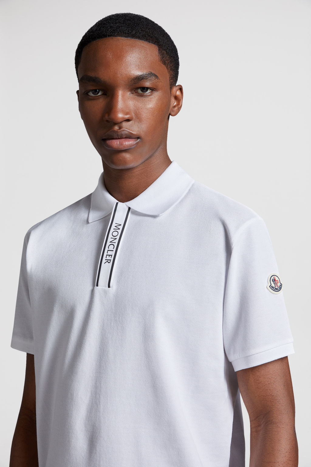 Poloshirt Mit Logo Motiv Optisches Weiß Polos And T Shirt Für Herren Moncler De 8648