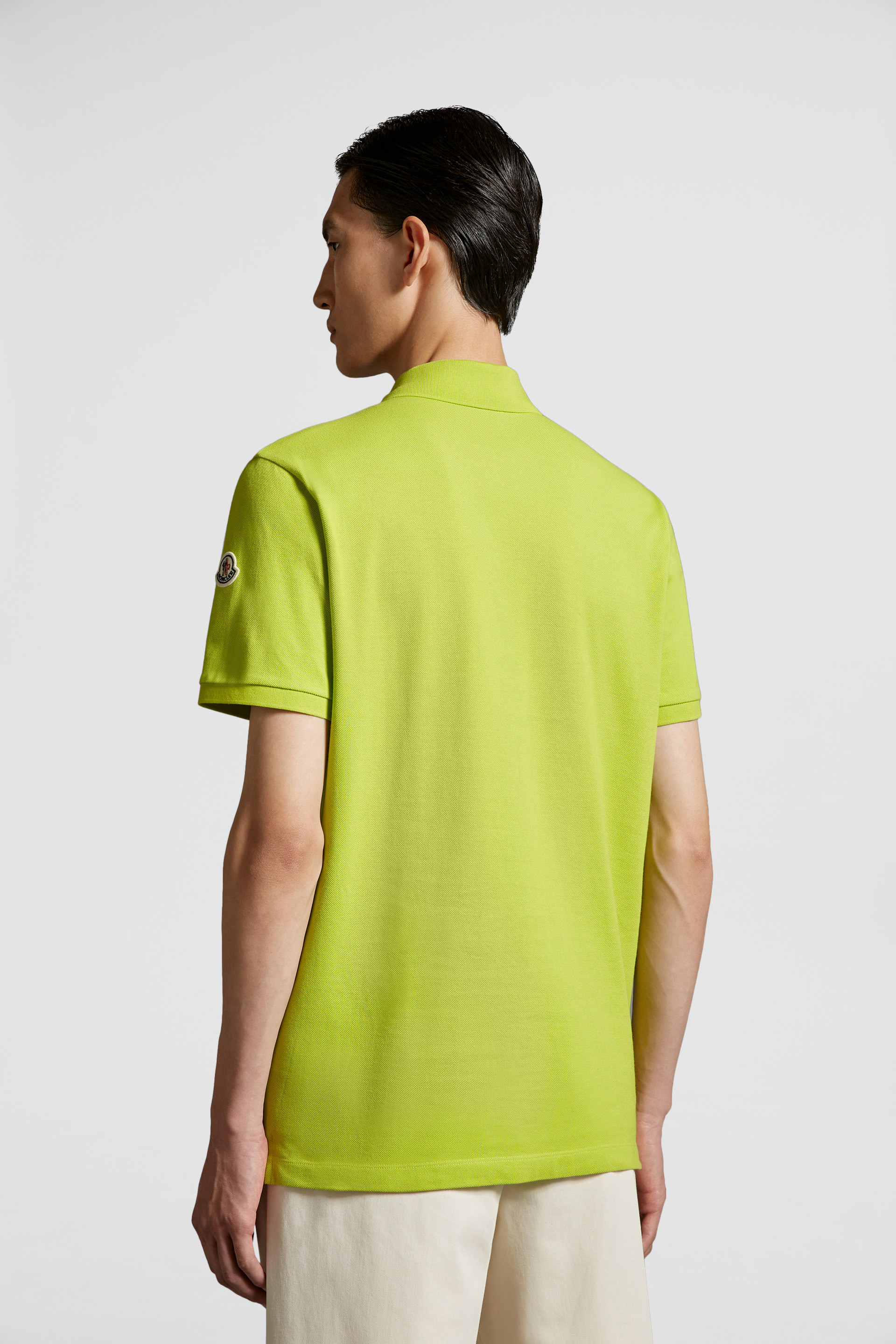 Moncler hotsell yellow polo