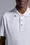 Logo Patch Polo Shirt Men Optical White Moncler 6