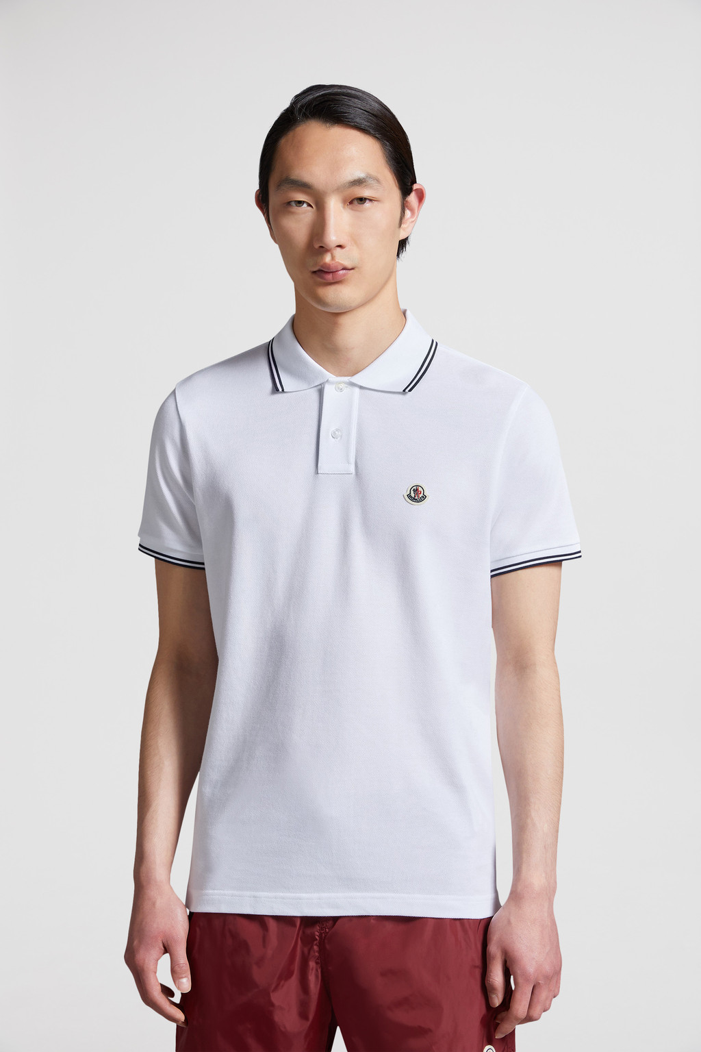 Polo T-shirt with Logo-Patch