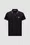Logo Patch Polo Shirt Men Black Moncler 3