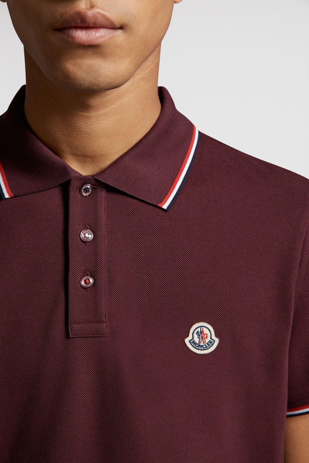 Single Red Emblem Polo Tee main image 0