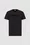 T-shirt à logo floqué Hommes Noir Moncler 3