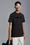 Flocked Logo T-Shirt Men Black Moncler