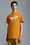 T-shirt con logo Running Uomo Arancione Moncler