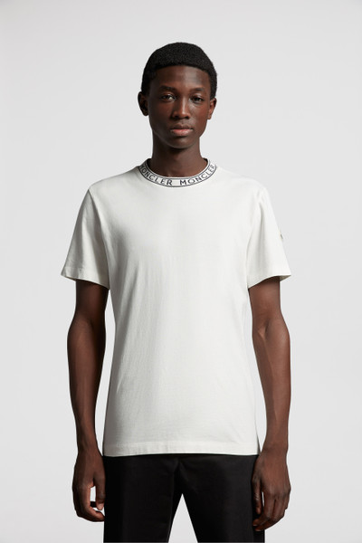 Off White Logo T-Shirt - Polos & T-shirts for Men | Moncler GB