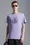 Logo Motif T-Shirt Men Lilac Moncler