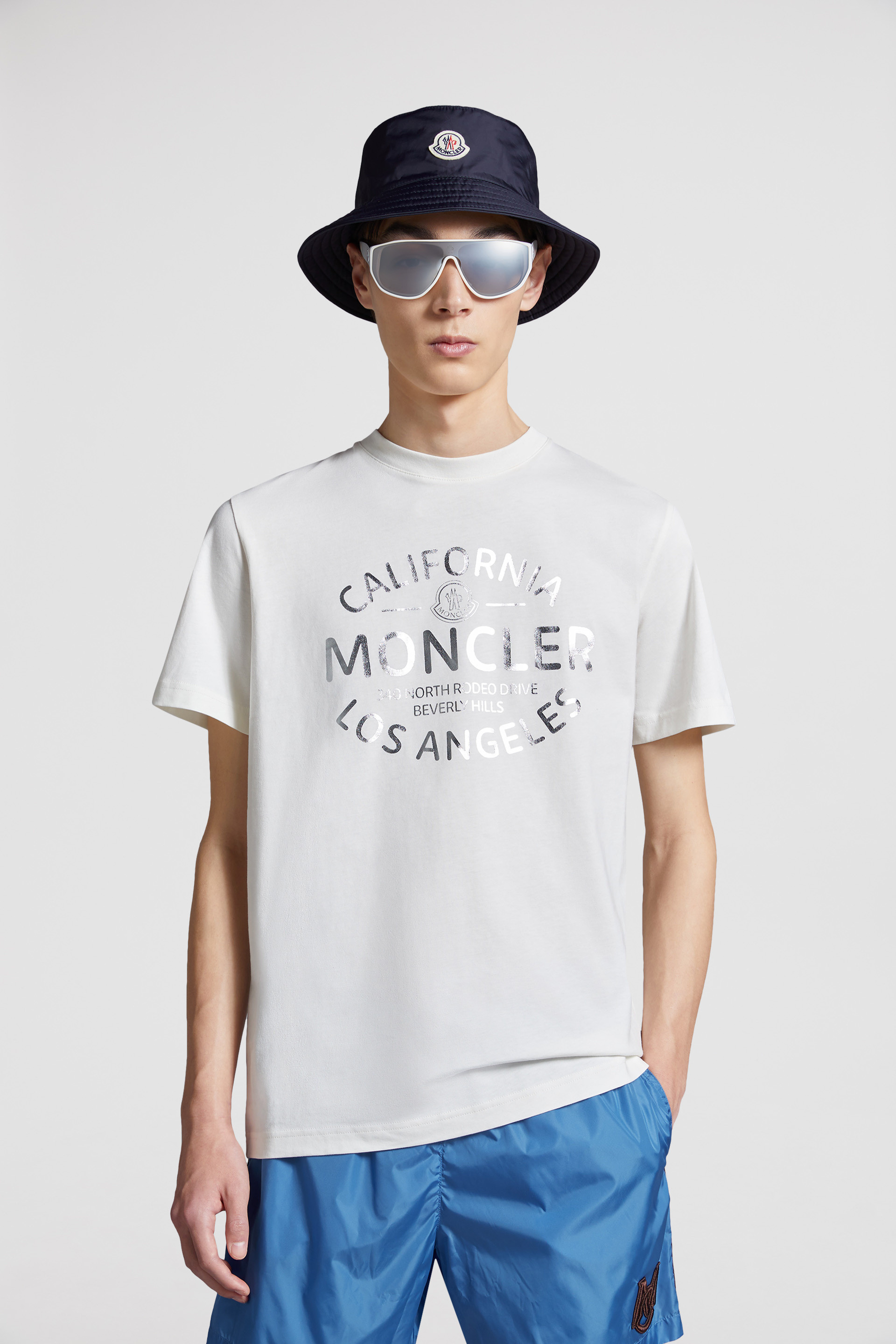 ホワイト Tシャツ : Tシャツ＆ポロシャツ 向けの メンズ | モンクレール
