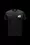 Double Logo Patch T-Shirt Men Black Moncler