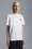 버티컬 로고 티셔츠 남성 옵티컬 화이트 Moncler 3