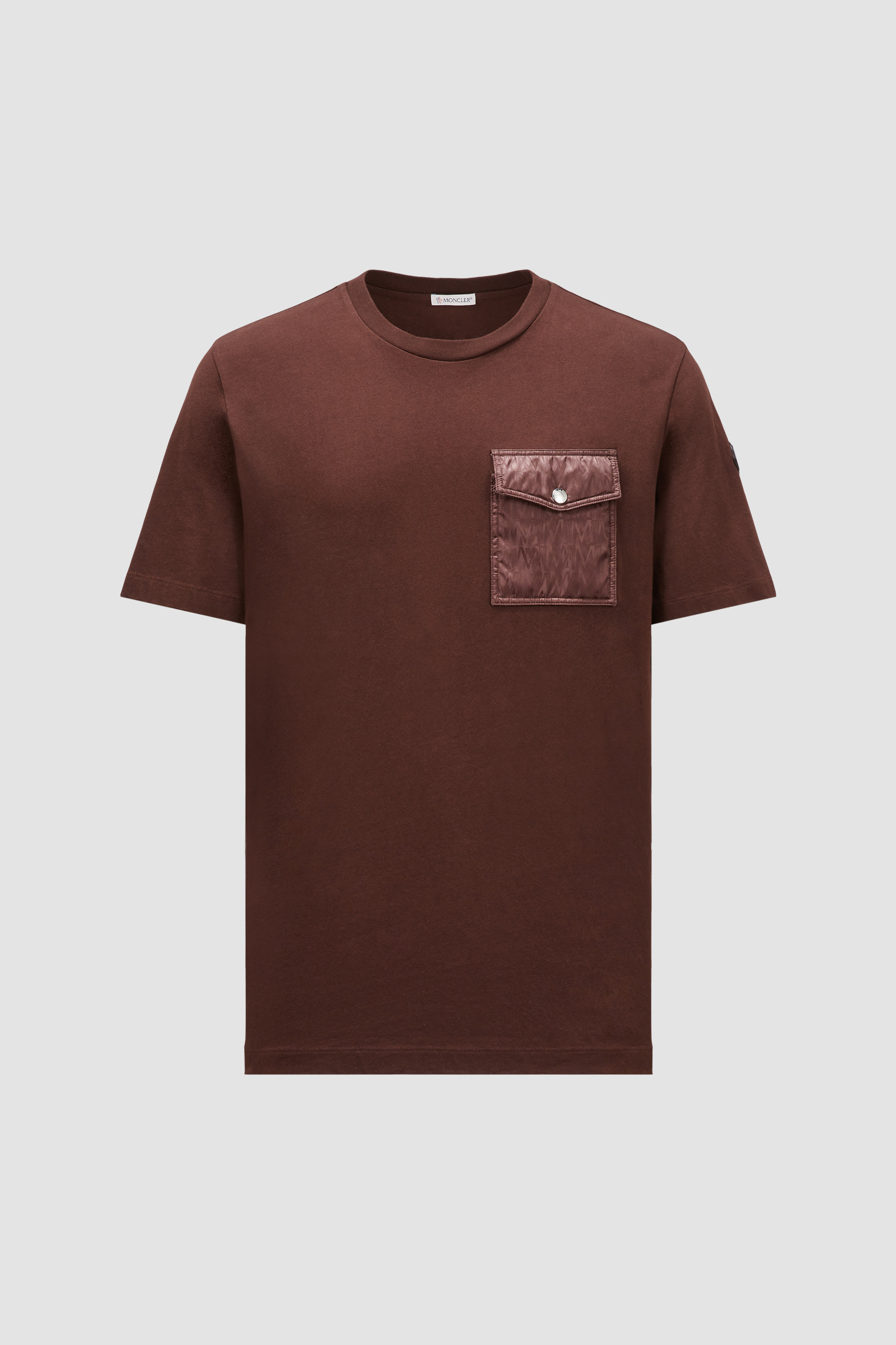 ブラウン Tシャツ : Tシャツ＆ポロシャツ 向けの メンズ | モンクレール