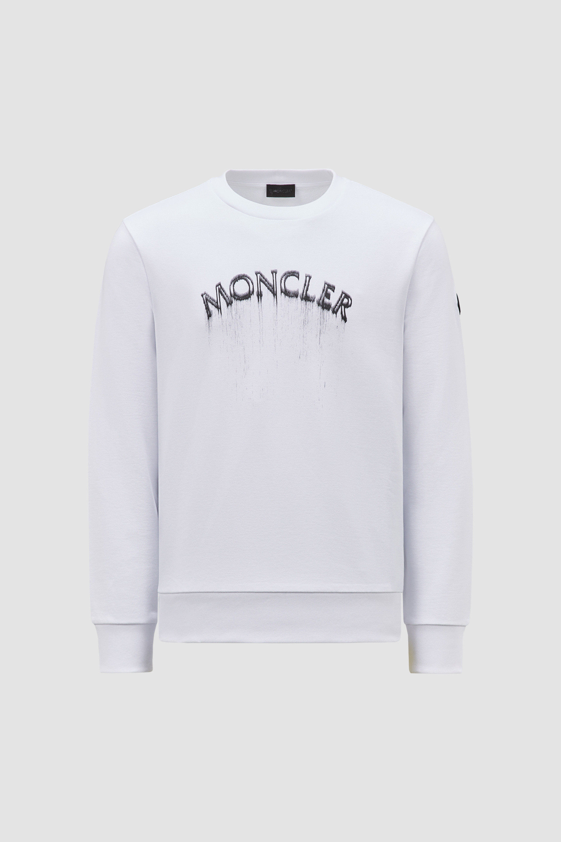 Moncler white hot sale sweatshirt