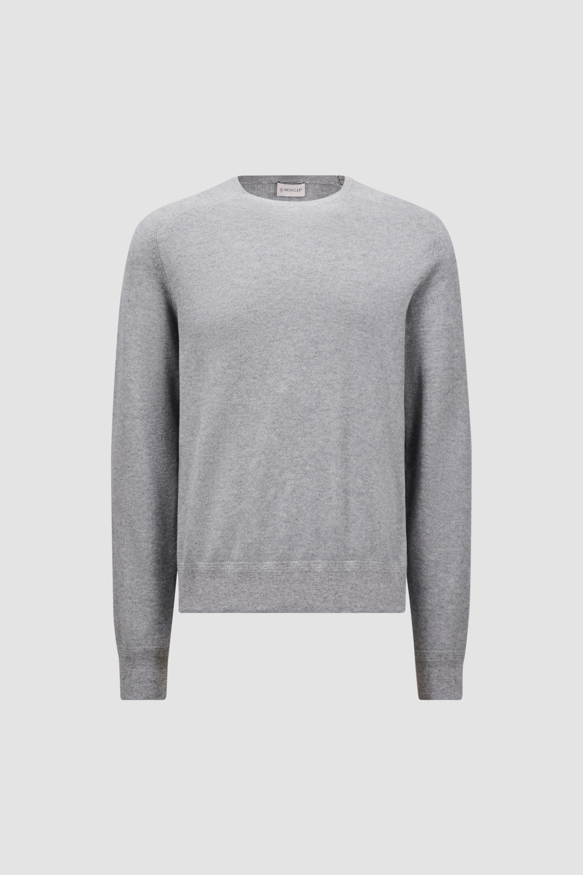 Moncler jumper best sale grey