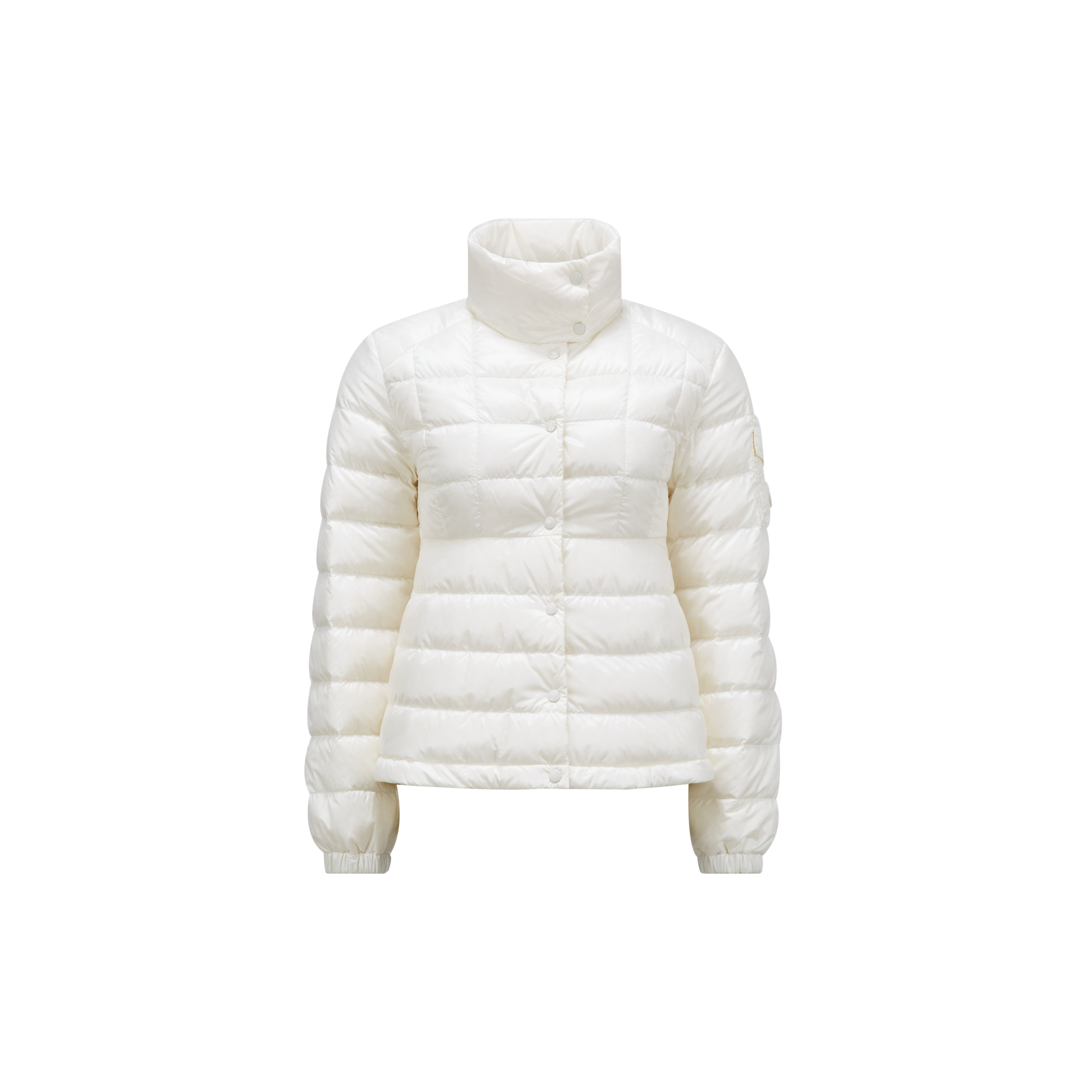 Moncler Collection Doudoune Courte Aminia In Blanc