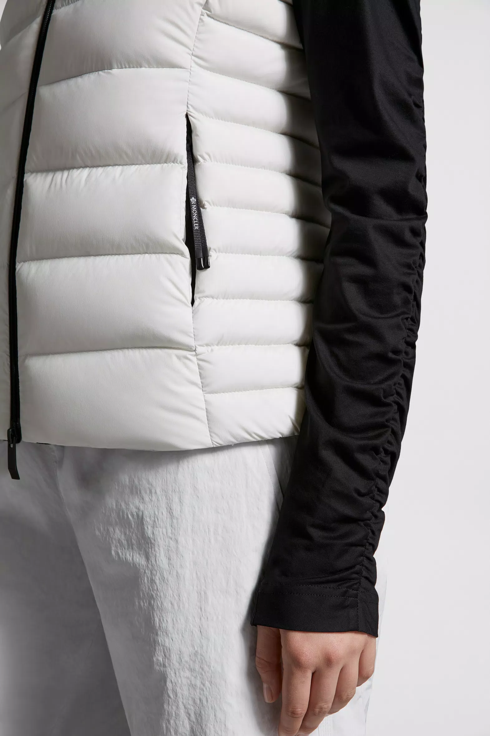 Ice Grey Aliterse Down Vest - Vests for Women | Moncler US