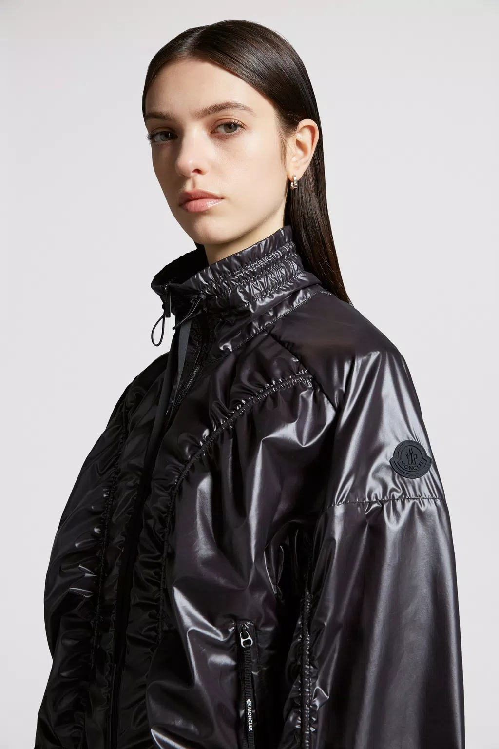 Black Doride Jacket - Windbreakers & Raincoats for Women | Moncler US