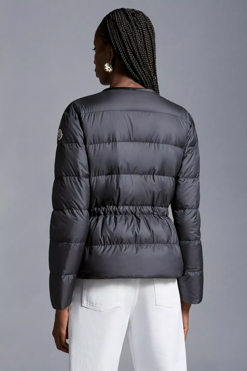 Black Echione Short Down Jacket - Short Down Jackets for Women | Moncler FR