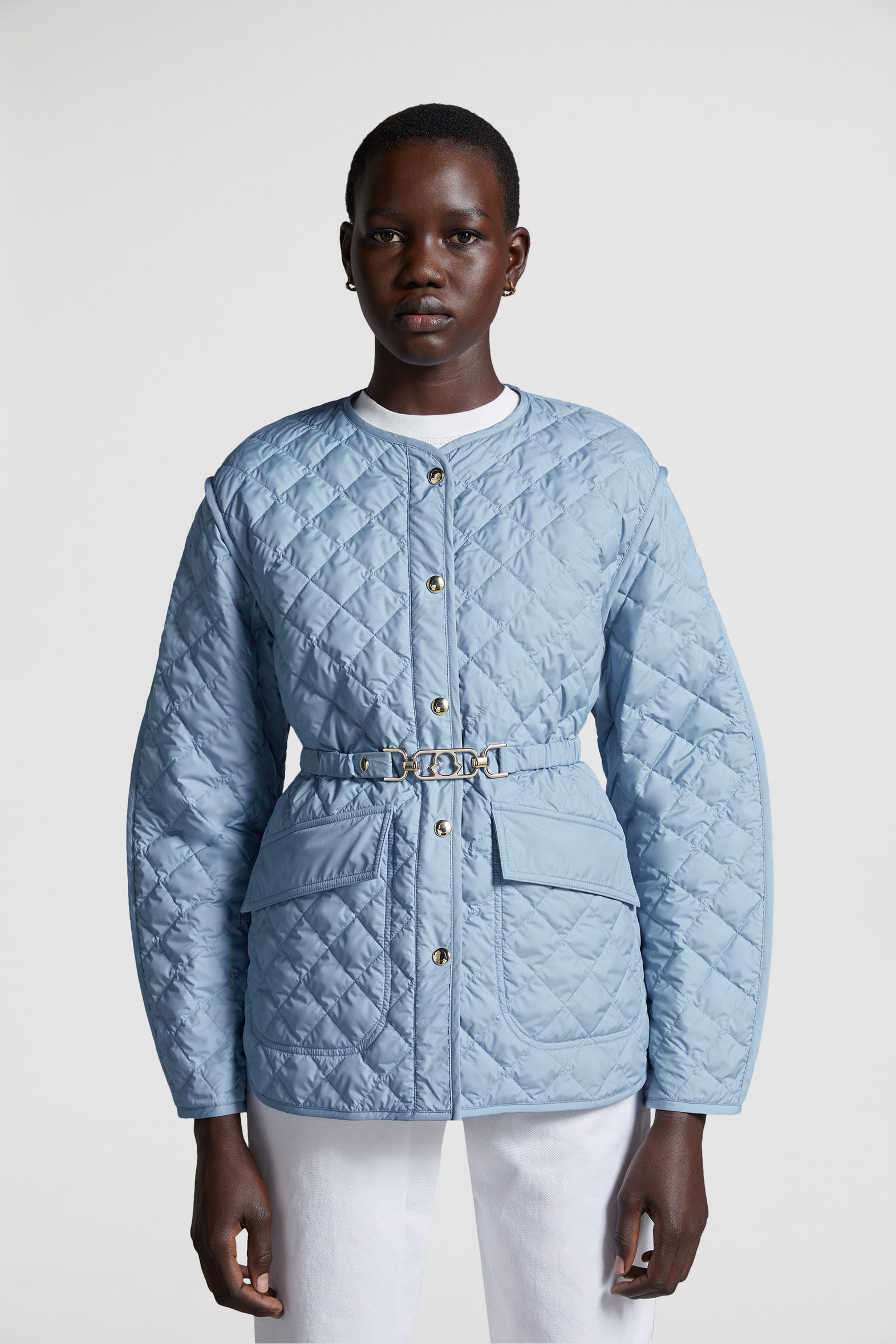 Fleurs short Down Jacket