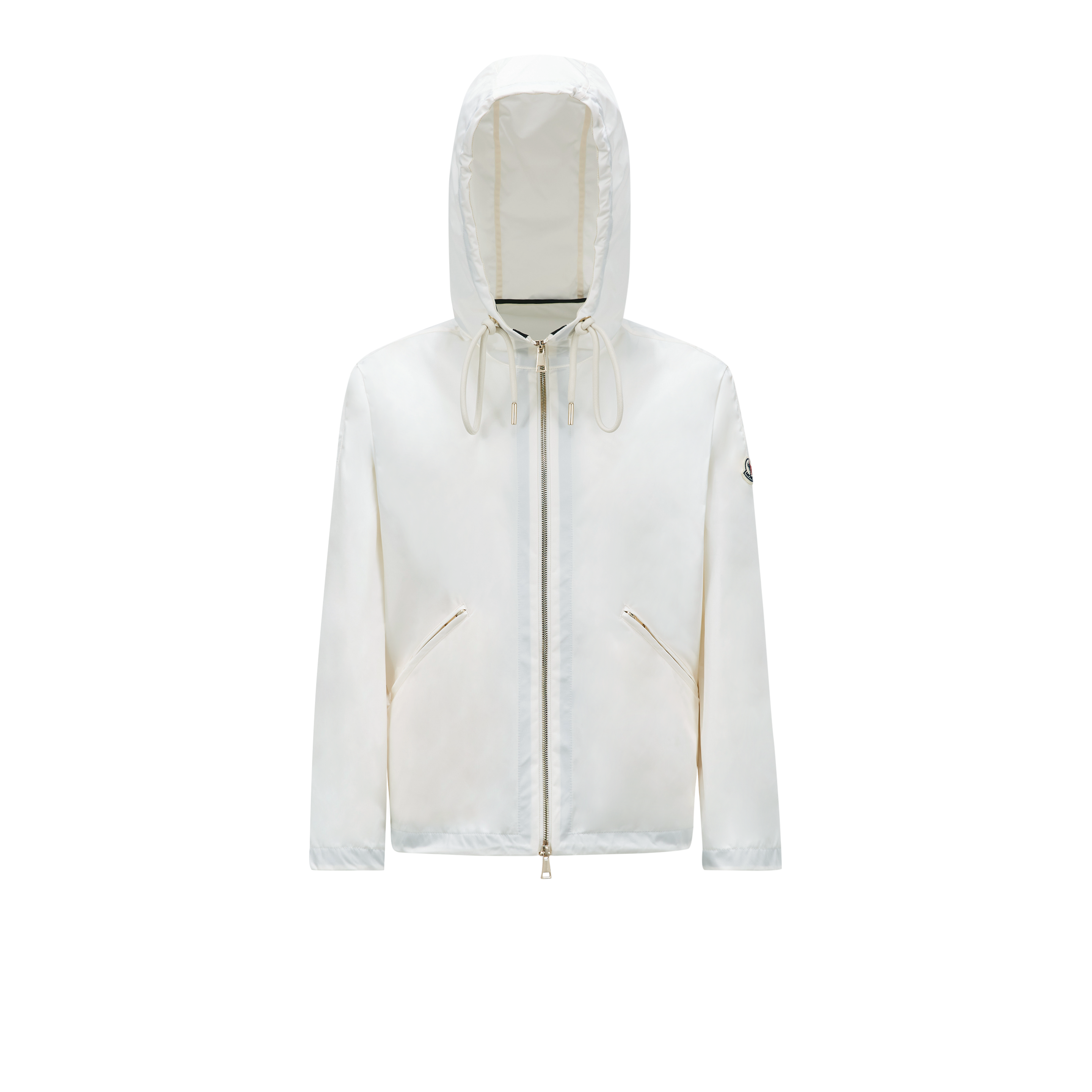 Moncler Collection Cassiopea Hooded Jacket White