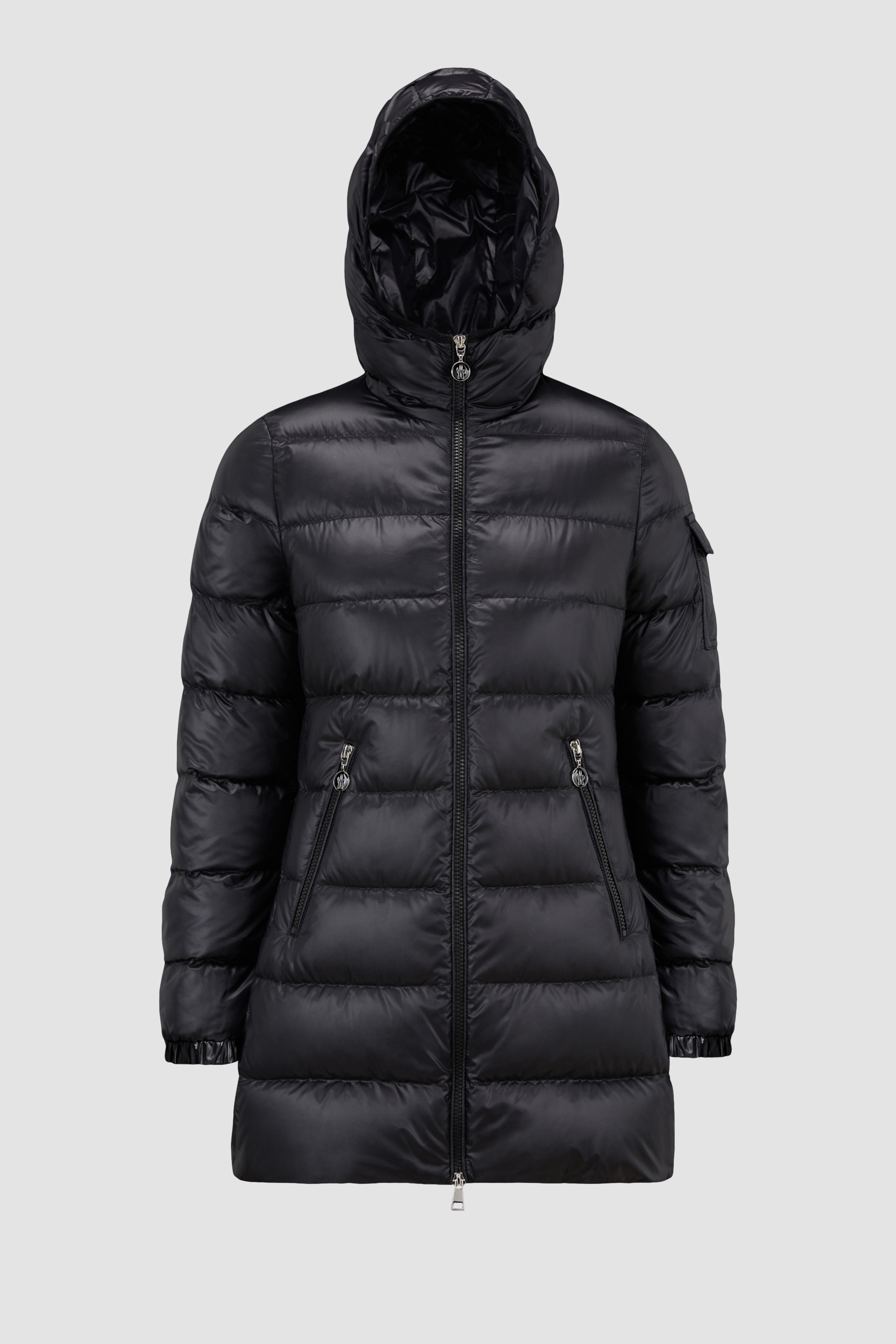 Moncler Black Polyester Down Renne Coat Size XXS/00 - Yoogi's Closet