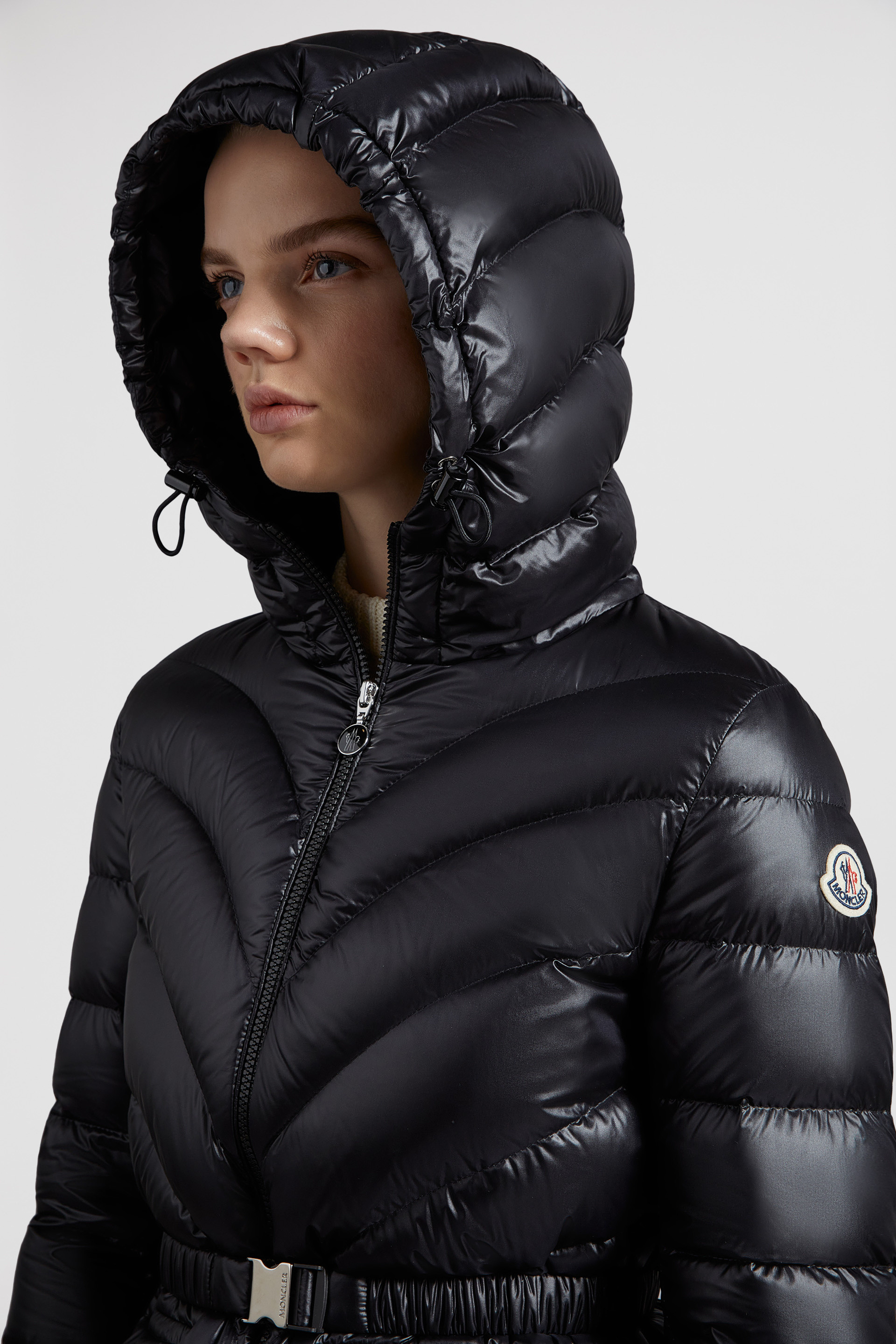 Pink moncler 2024 coat womens