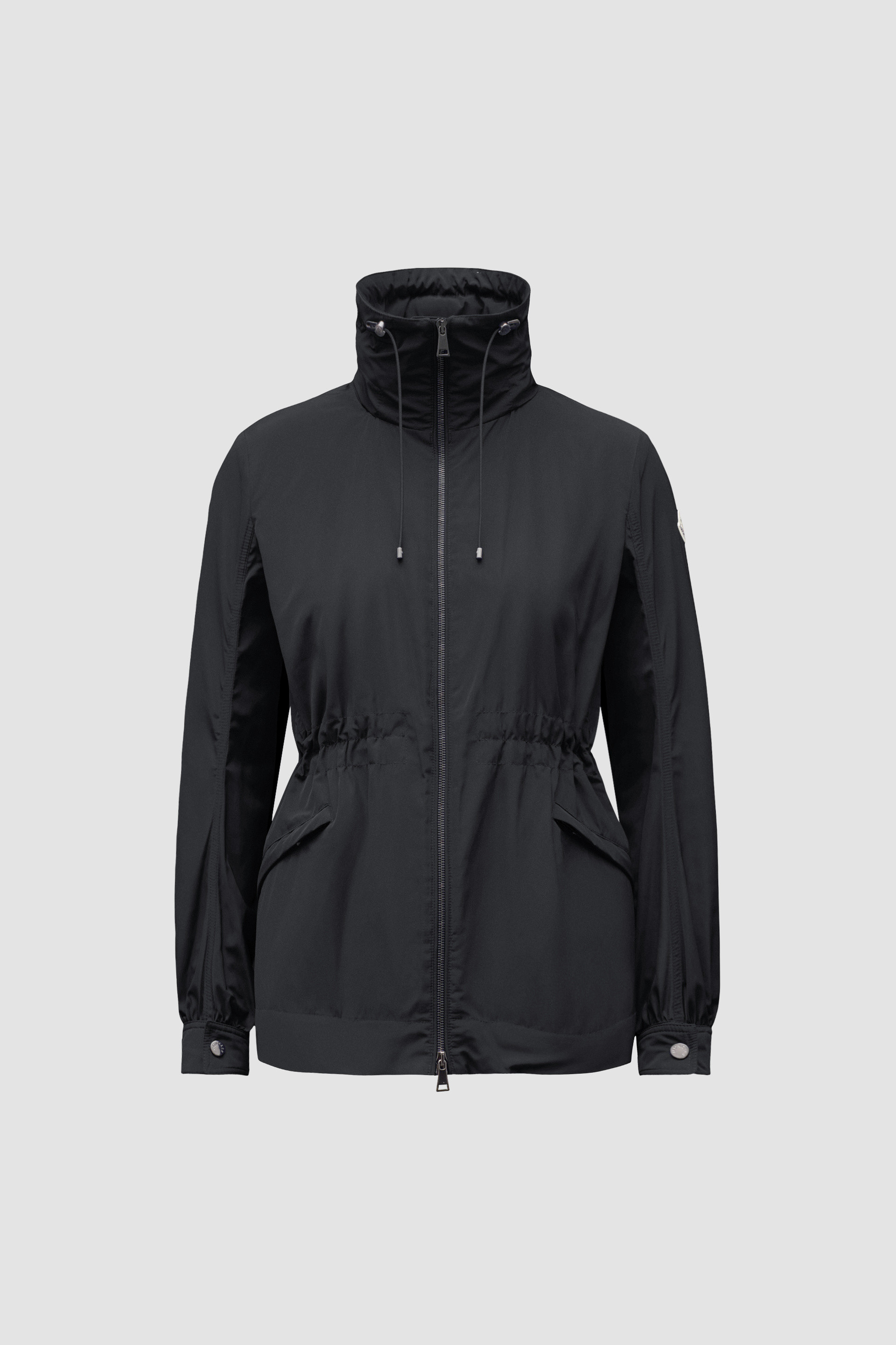 ブラック Enetジャケット : ウインドブレーカーとレインコート 向けの 