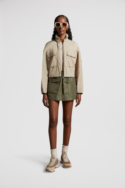 Beige Leda Parka - Windbreakers & Raincoats for Women | Moncler US