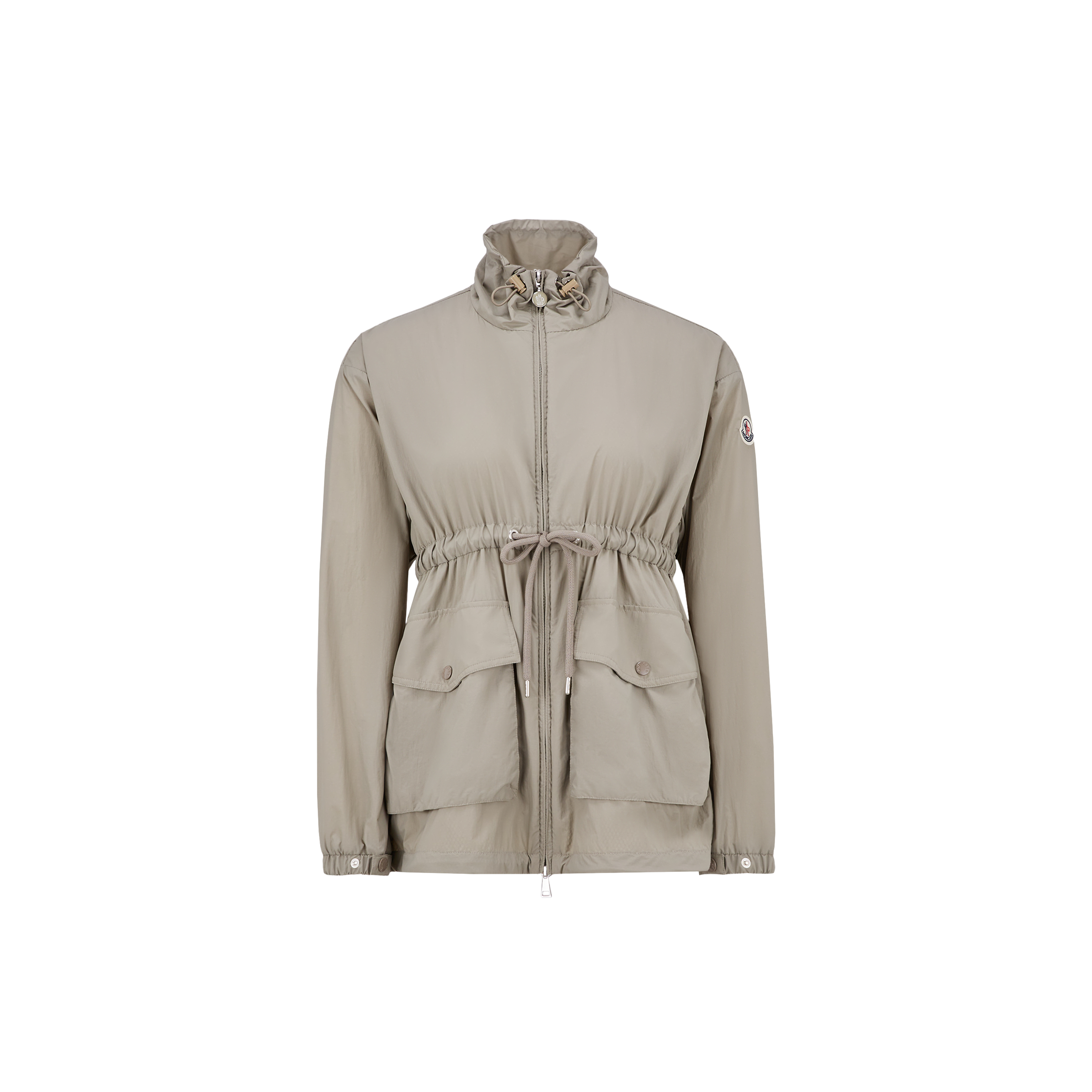 Moncler Collection Iadi Parka Green In Gray