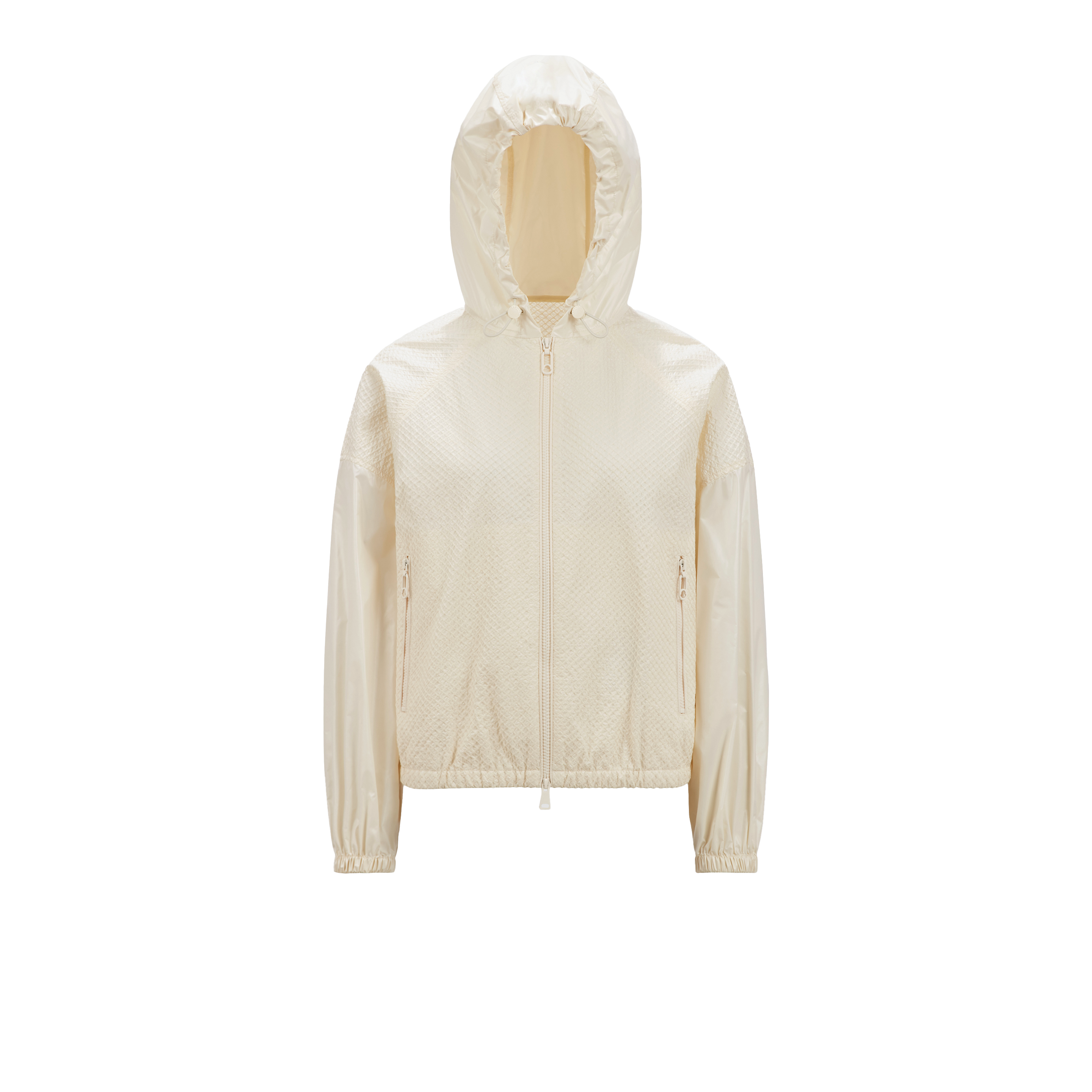 Moncler Collection Edipo Hooded Jacket White