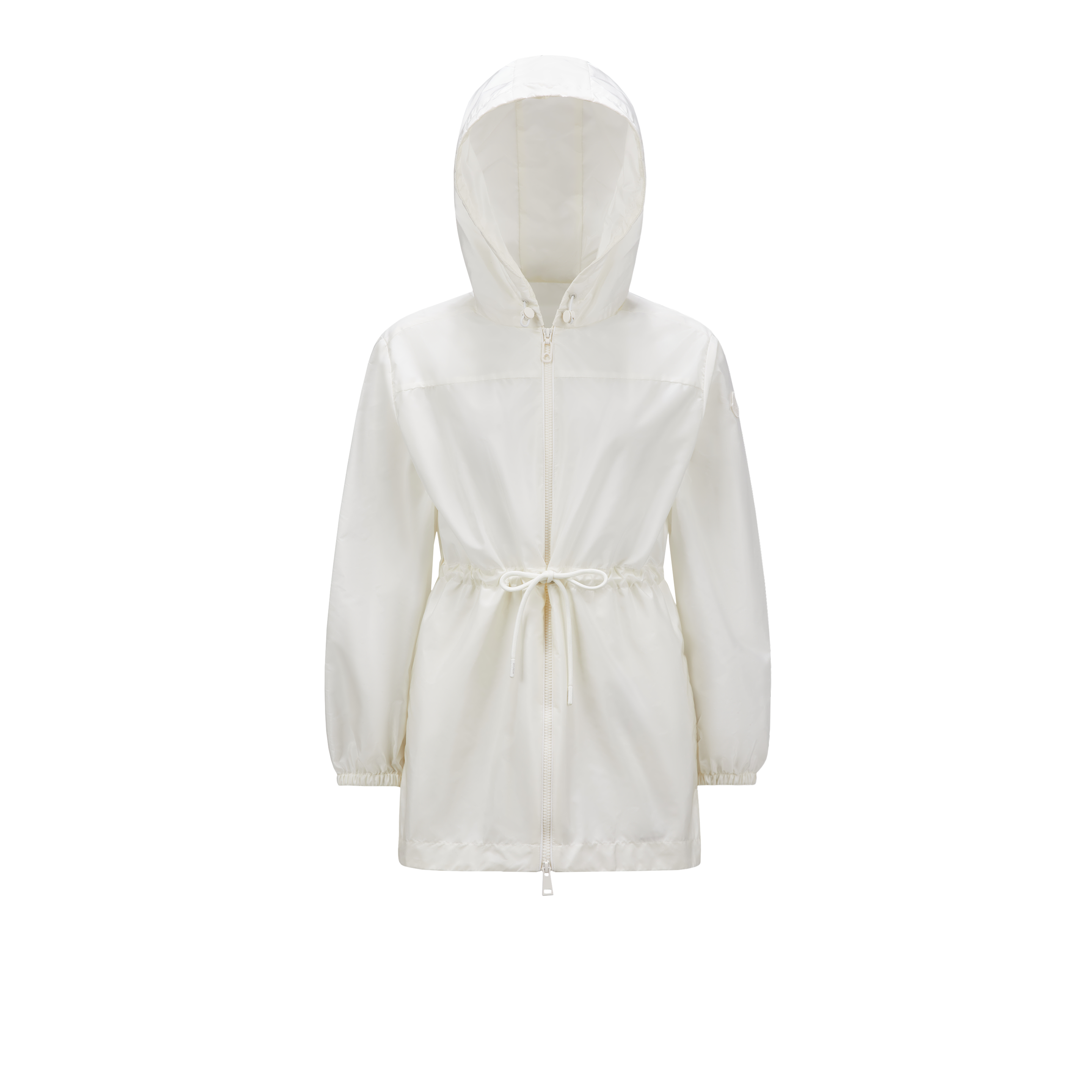 Moncler Collection Filira Hooded Jacket White
