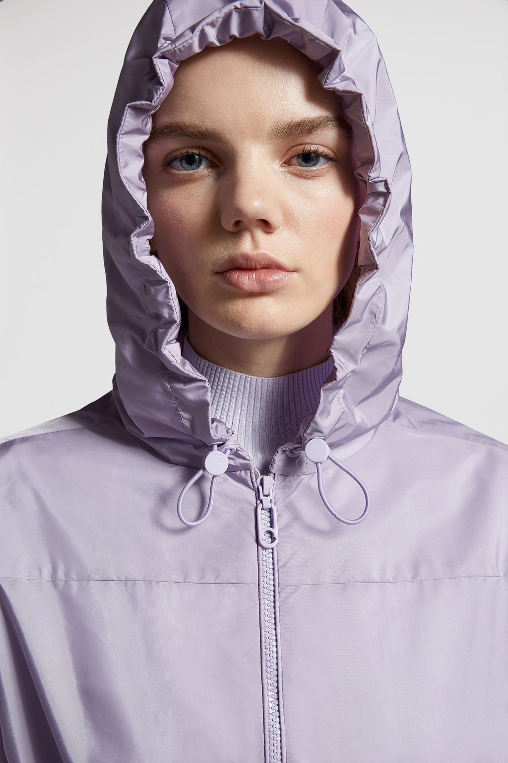 Avoogue Chaqueta De Lluvia Ligera Para Mujer, Impermeable, Larga, Con Forro, Rompevientos Con Capucha Y Bolsillos, Rosado