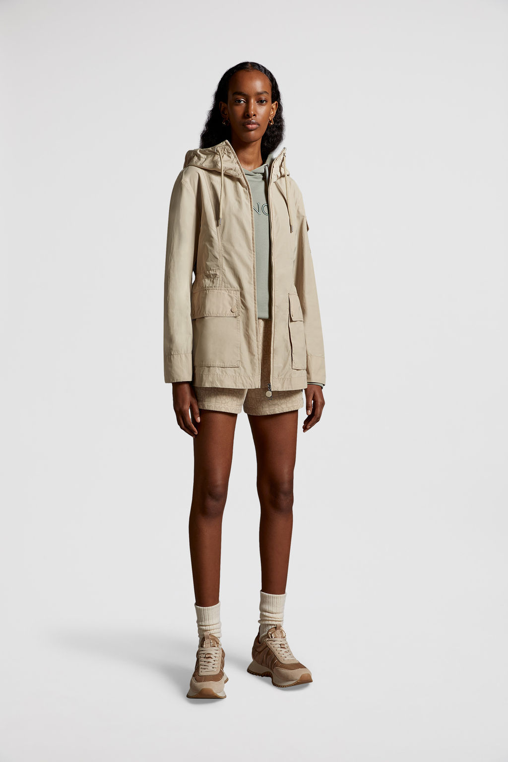 MONCLER パーカー レディース モンクレール 中古 古着（美品 MONCLER 