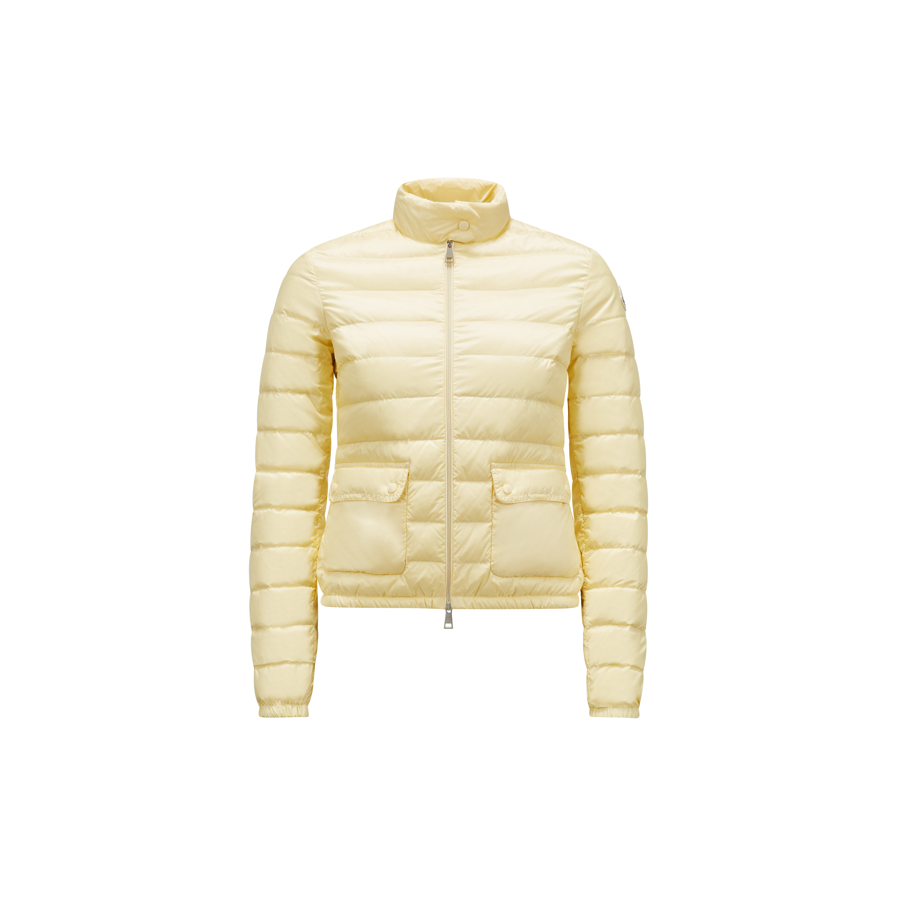 Moncler Collection Doudoune Courte Lans In Jaune