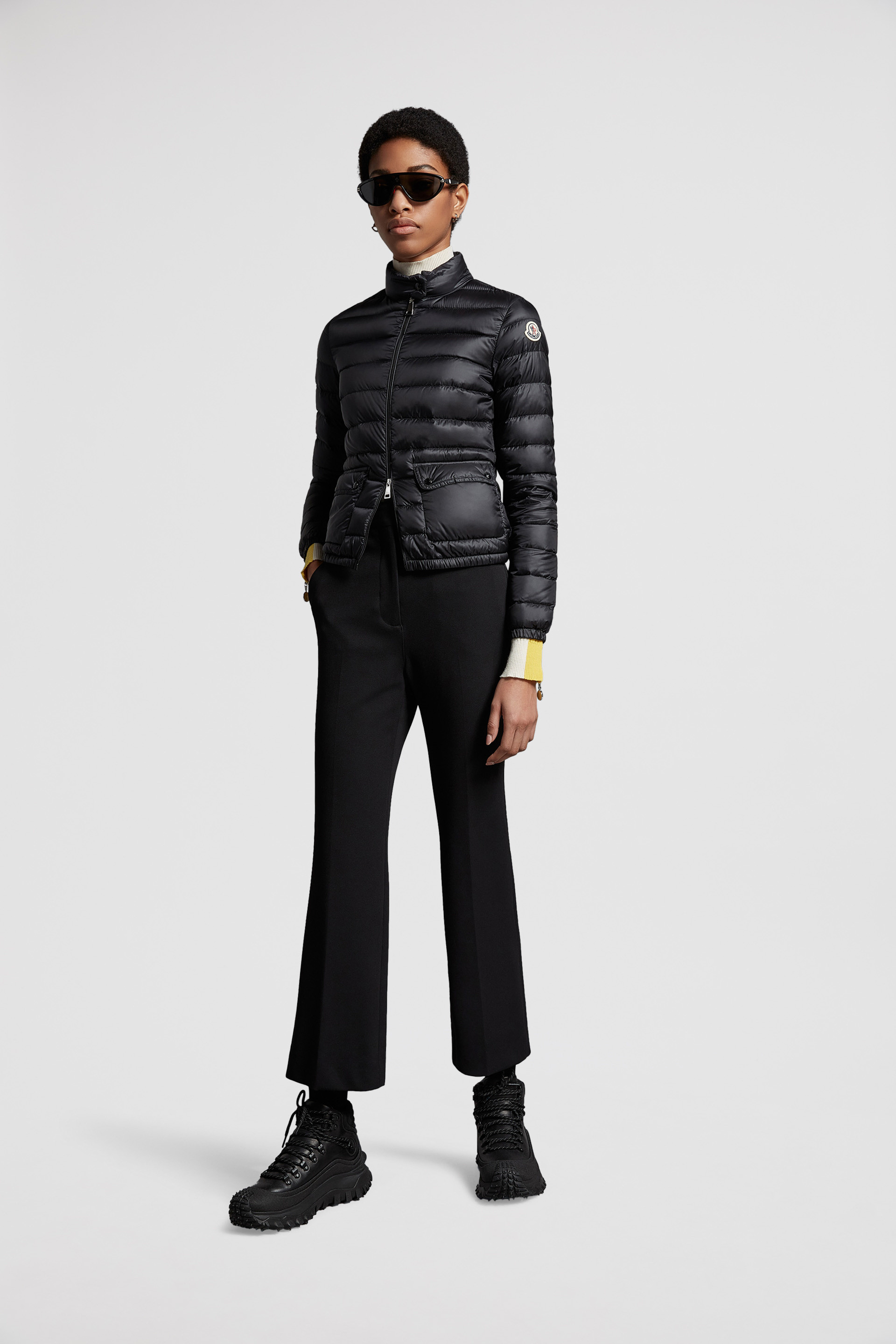 Moncler womens on sale lans jacket