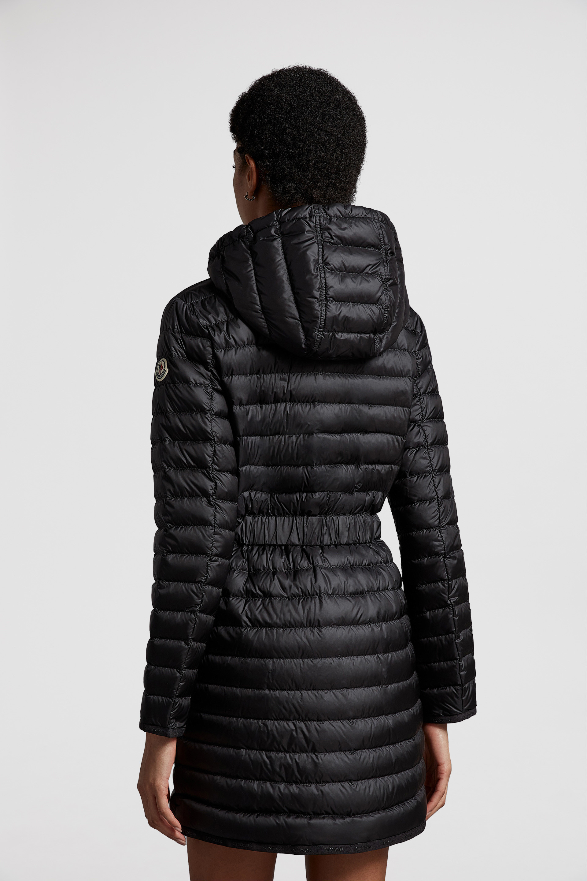 Moncler barge outlet hooded puffer coat