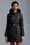 Oredonne Long Down Jacket Women Black Moncler 4