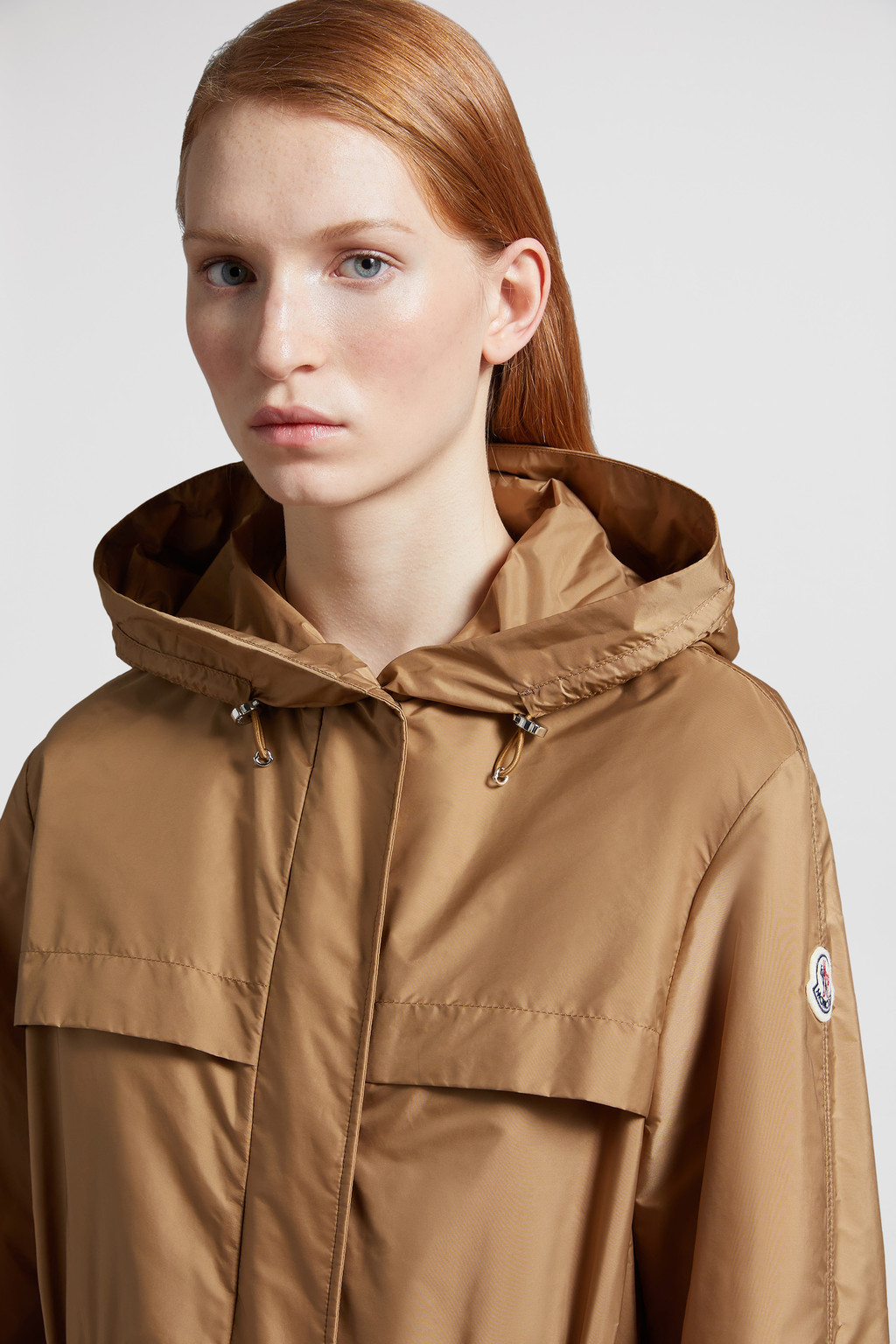 Beige Hiengu Rain Coat Windbreakers & Raincoats for Women Moncler FR