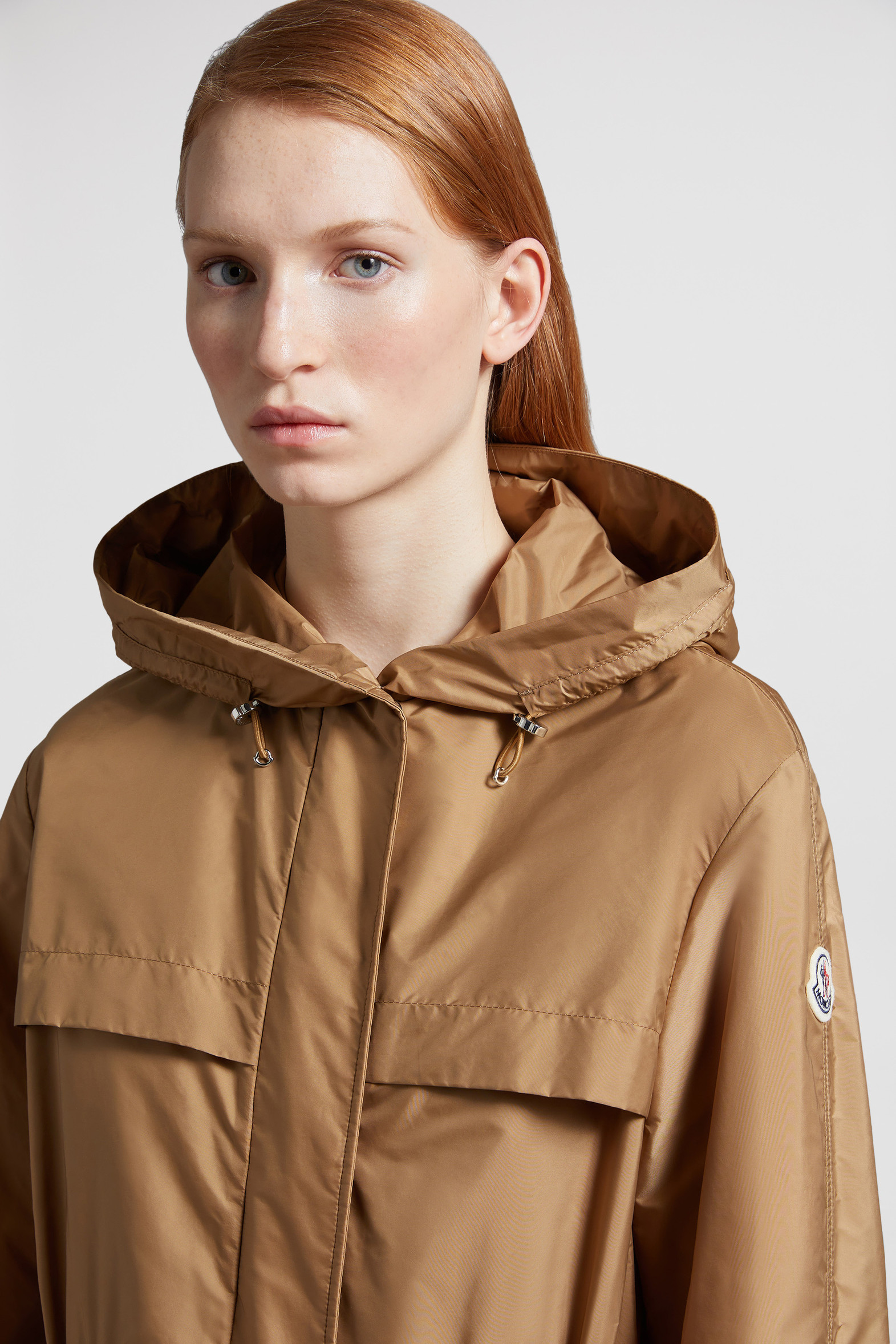 Beige Hiengu Rain Coat Windbreakers & Raincoats for Women Moncler HK