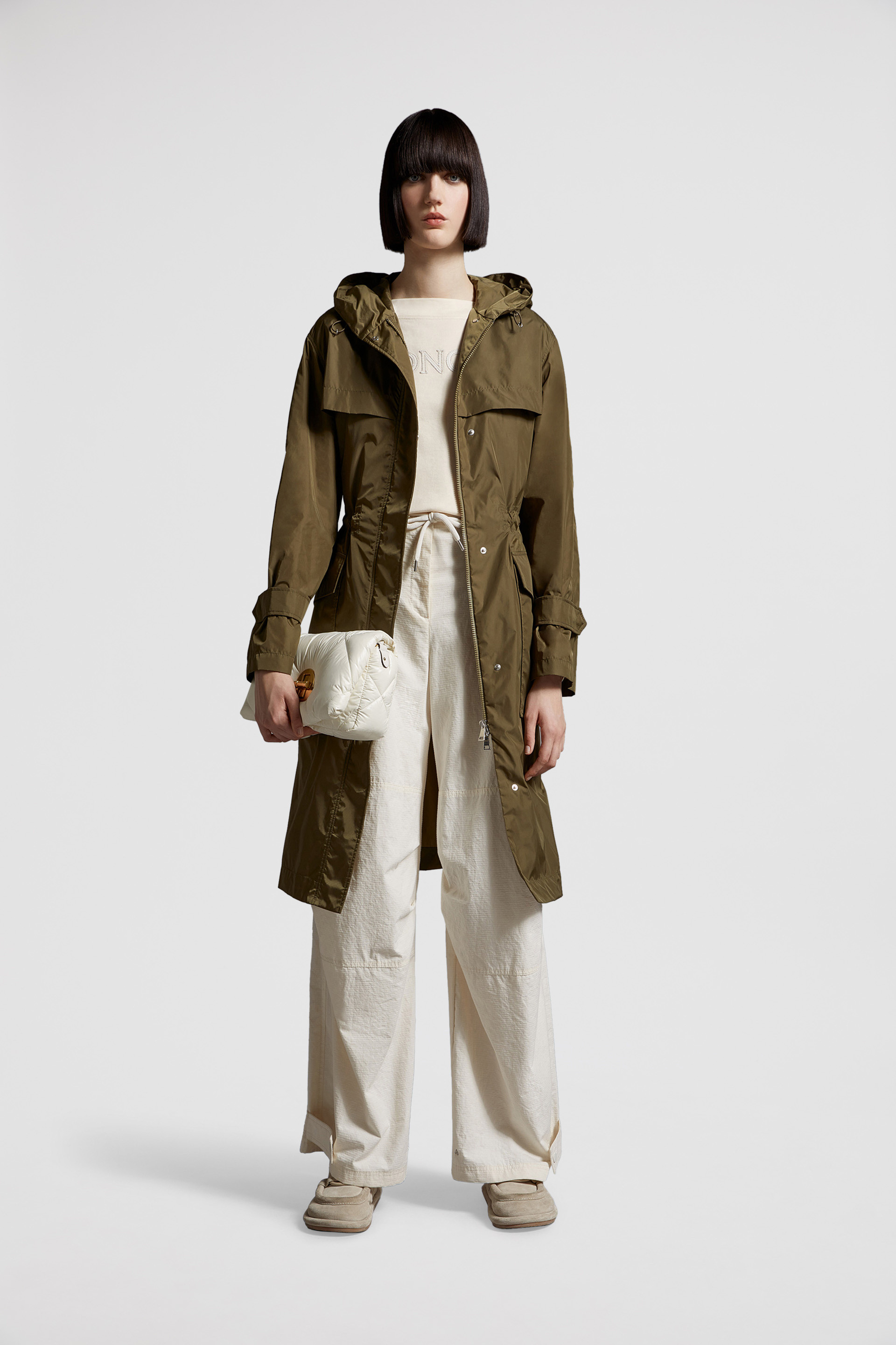 Moncler shop raincoat womens