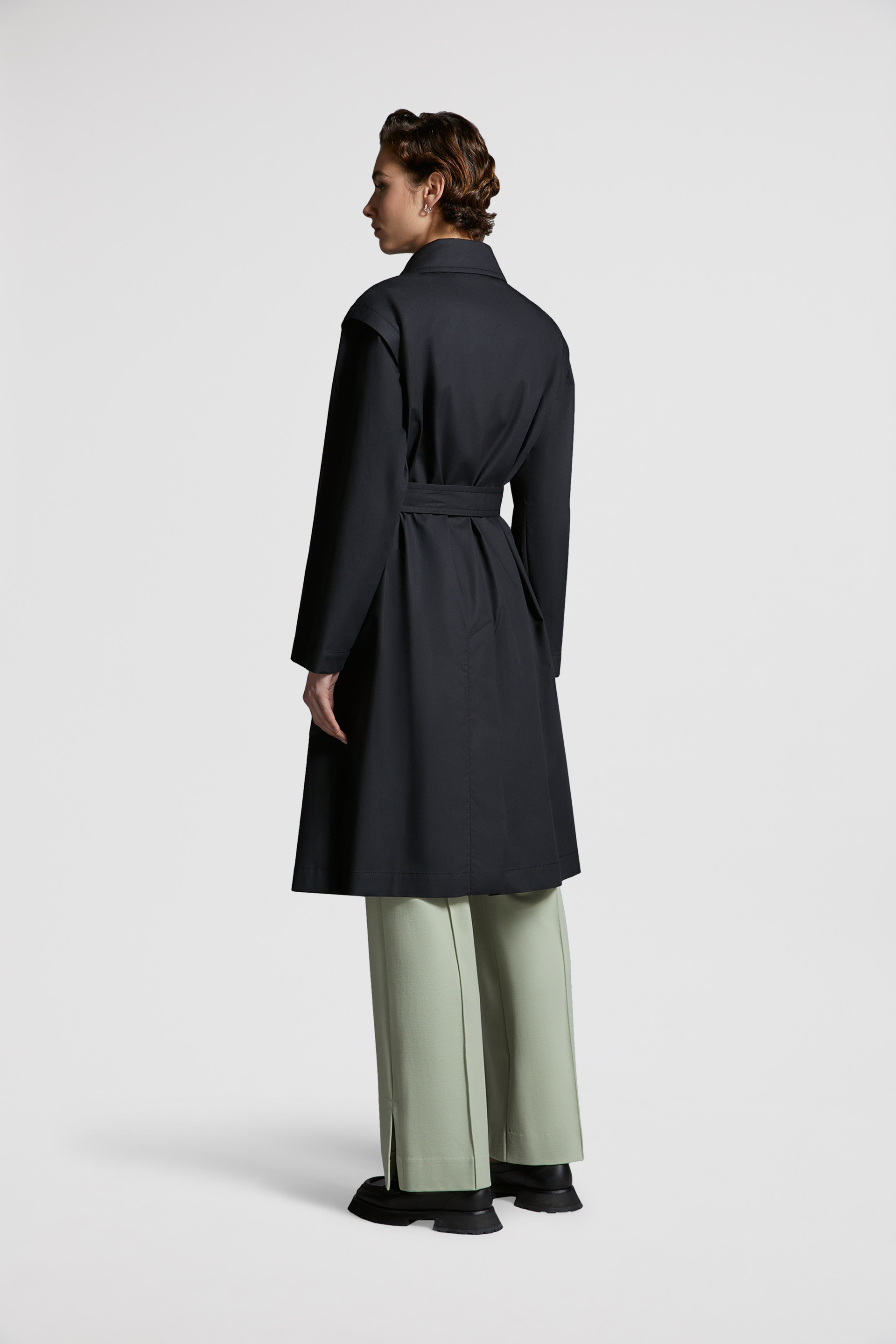 Moncler trench hot sale coat womens