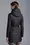 Barbel Long Down Jacket Women Black Moncler 5