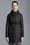 Barbel Long Down Jacket Women Black Moncler 3