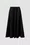 Gonna maxi in popeline Donna Nero Moncler 3