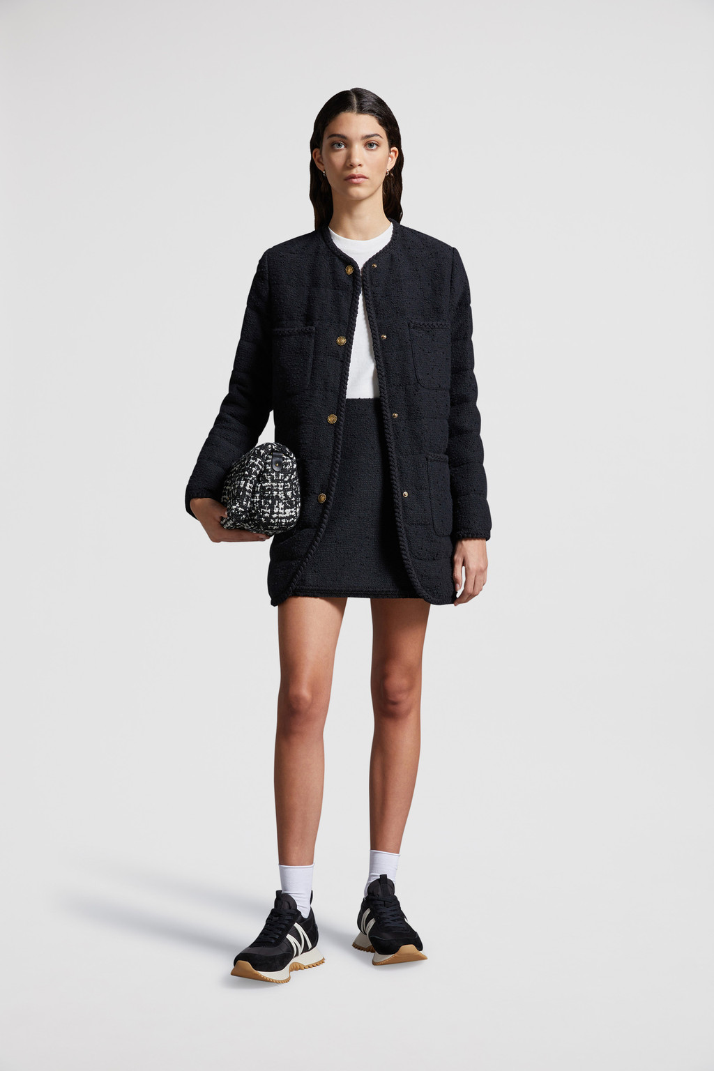 Moncler deals quilted skirt