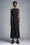 Crêpe De Chine Maxi Dress Women Black Moncler 4