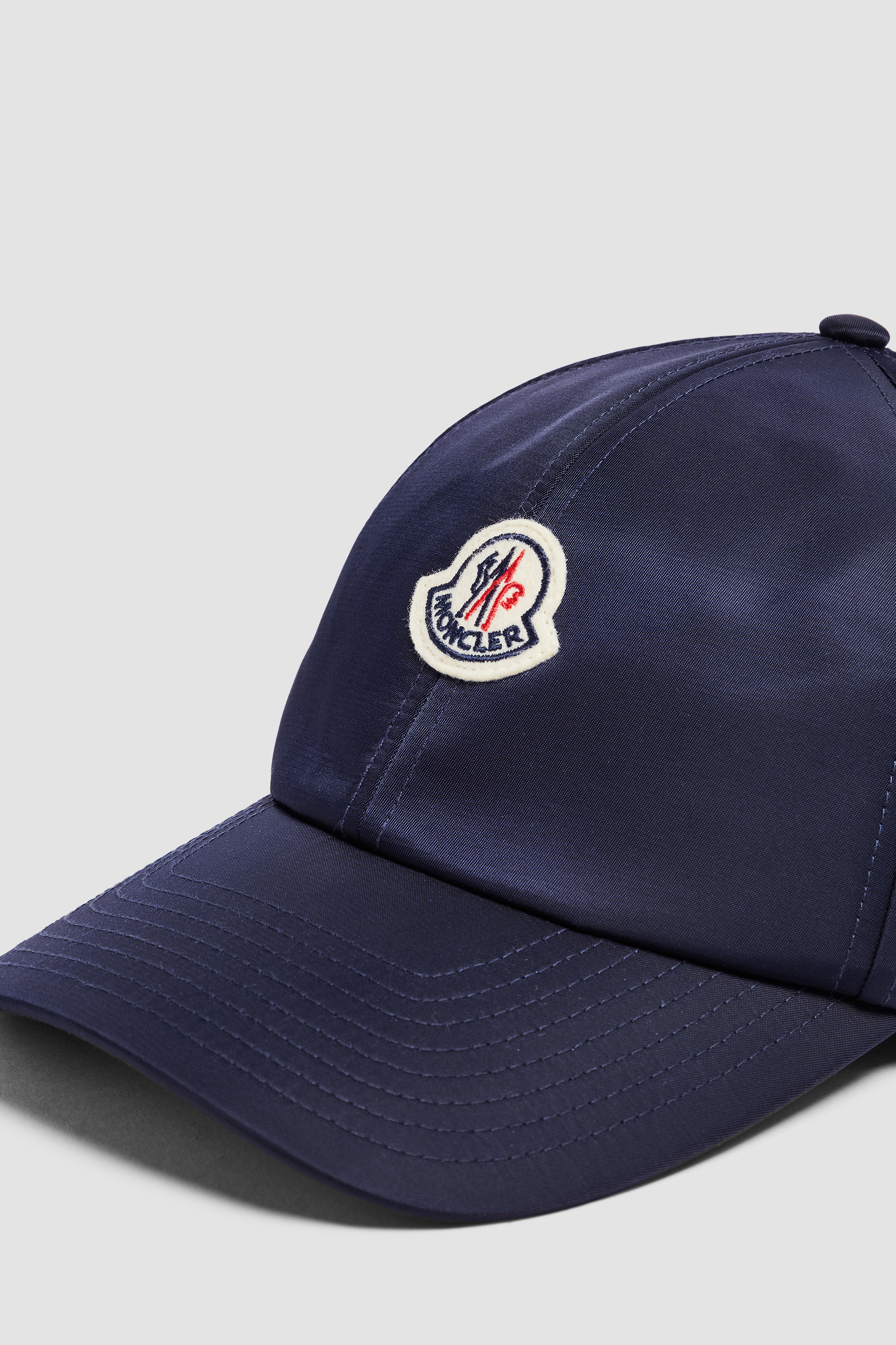 Night Blue Satin Baseball Cap - Hats & Beanies for Women | Moncler US