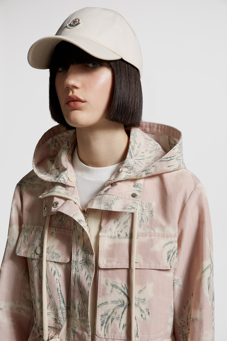 Moncler Women's Cotton Baseball Hat Blue main image 0