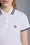 Logo Patch Polo Shirt Women Optical White Moncler 6