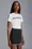 Embroidered Logo T-Shirt Women White Moncler 4