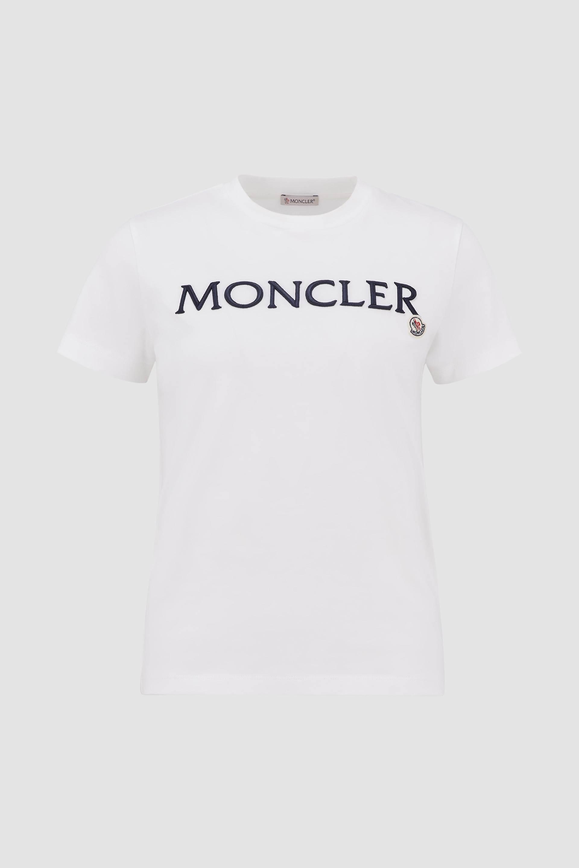 ホワイト Tシャツ : トップ＆Tシャツ 向けの レディース | モンクレール